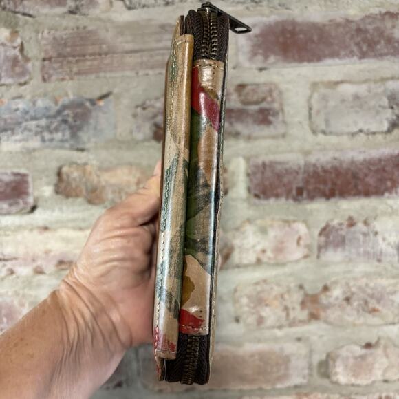 Patricia Nash Wallet Tropical Dreams Floral Leather - Picture 3 of 7